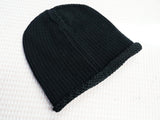 ZD LEATHER patch beanie